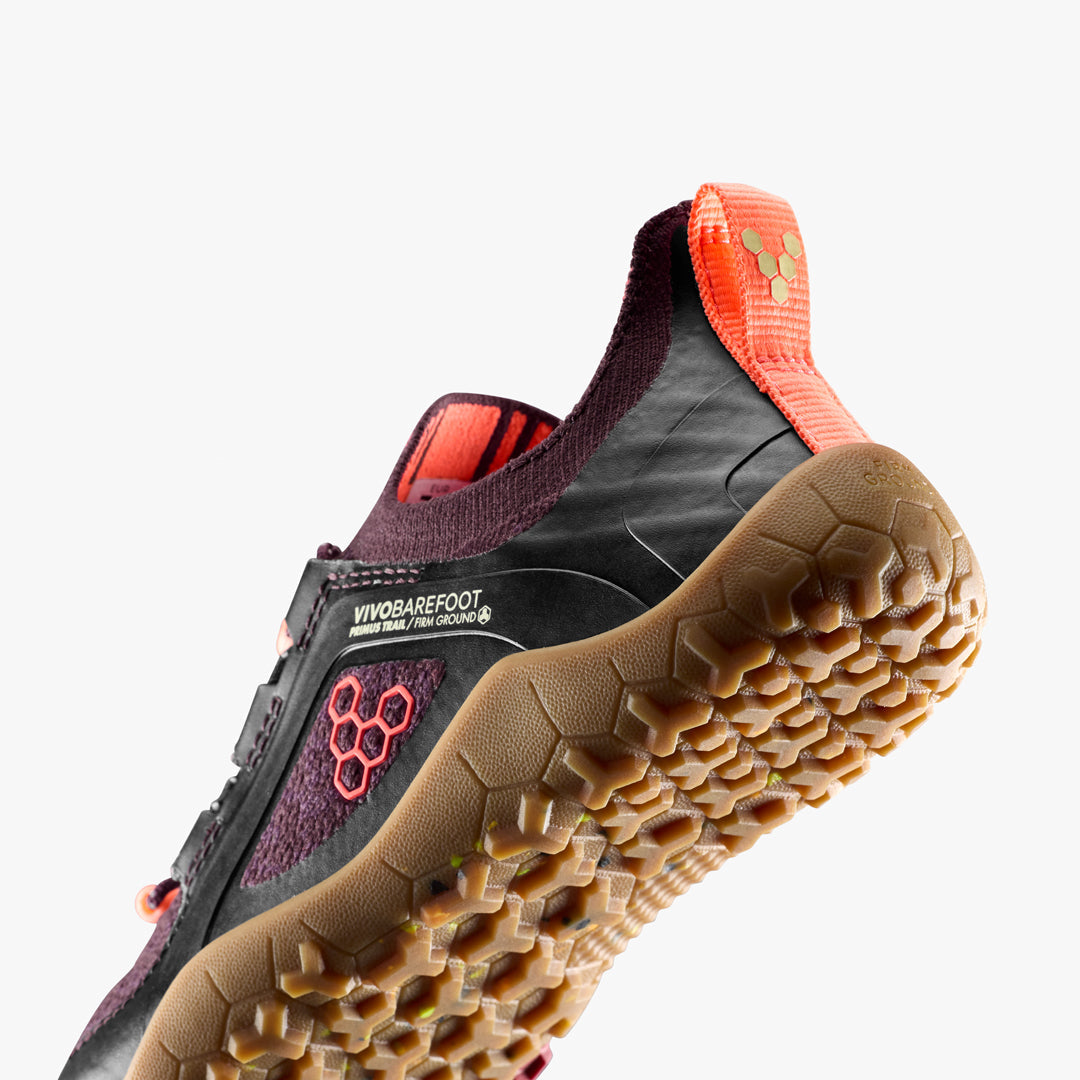 Vivobarefoot Primus Trail Knit Kids Molten Lava