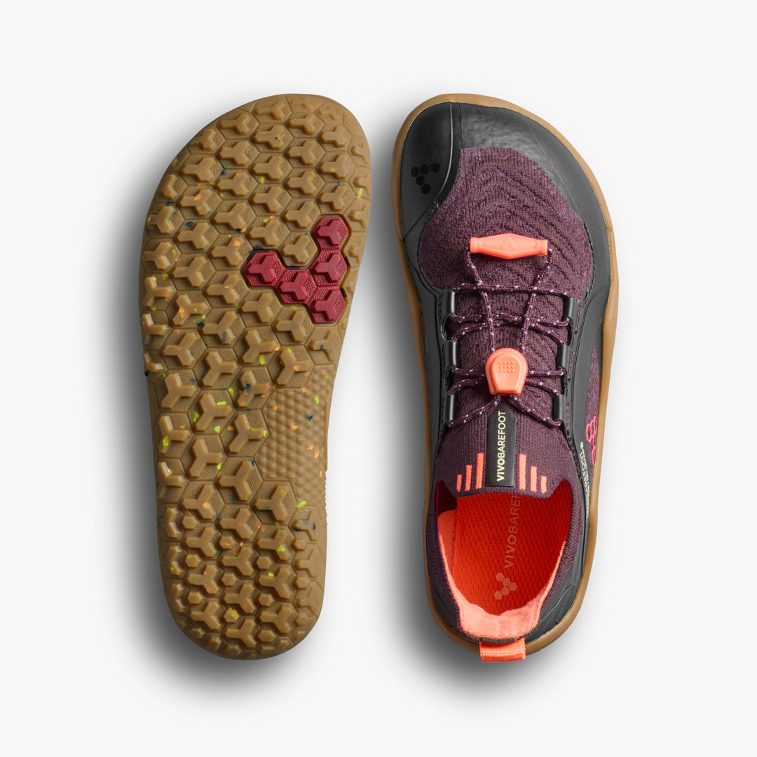 Vivobarefoot Primus Trail Knit Kids Molten Lava