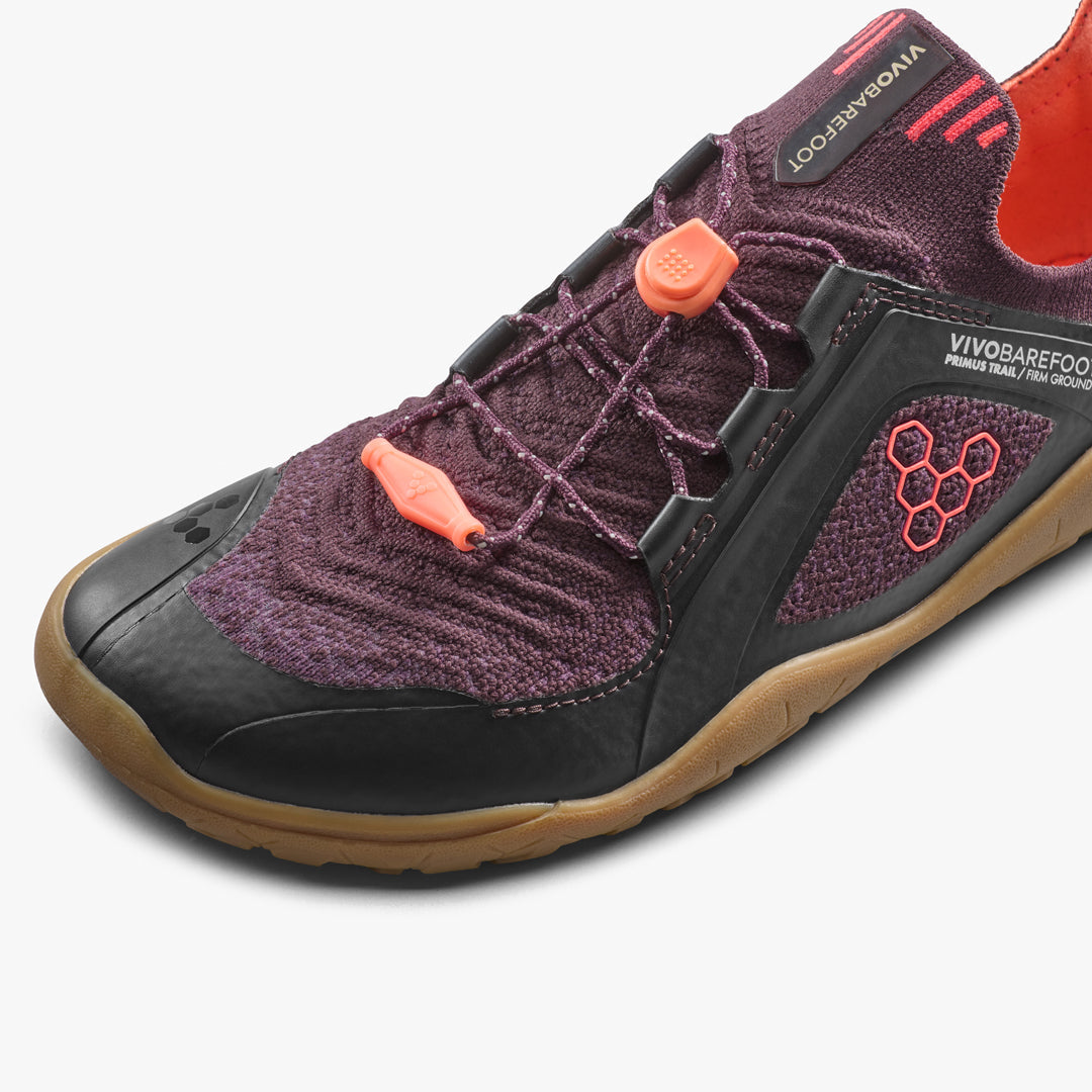 Vivobarefoot Primus Trail Knit Jr Molten Lava