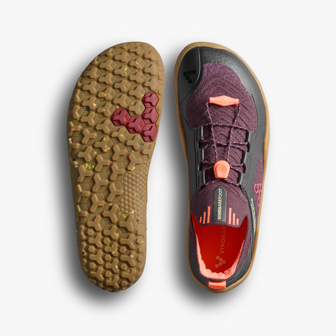 Vivobarefoot Primus Trail Knit Jr Molten Lava