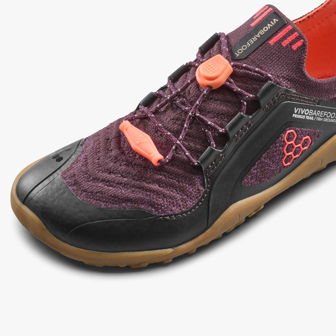 Vivobarefoot Primus Trail Knit Pre-School Molten Lava