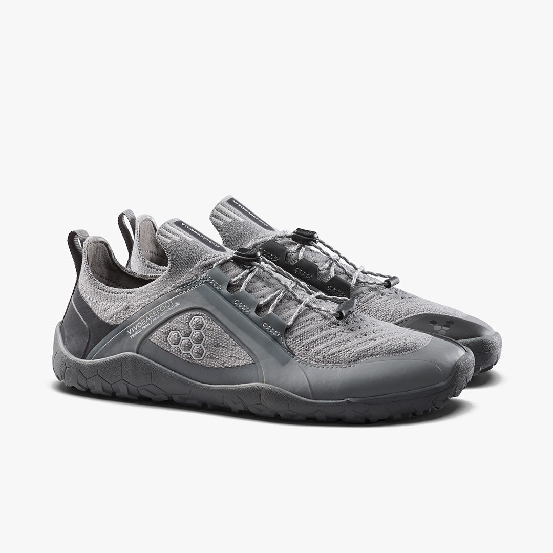 Vivobarefoot Primus Trail Knit FG Womens Storm Cloud