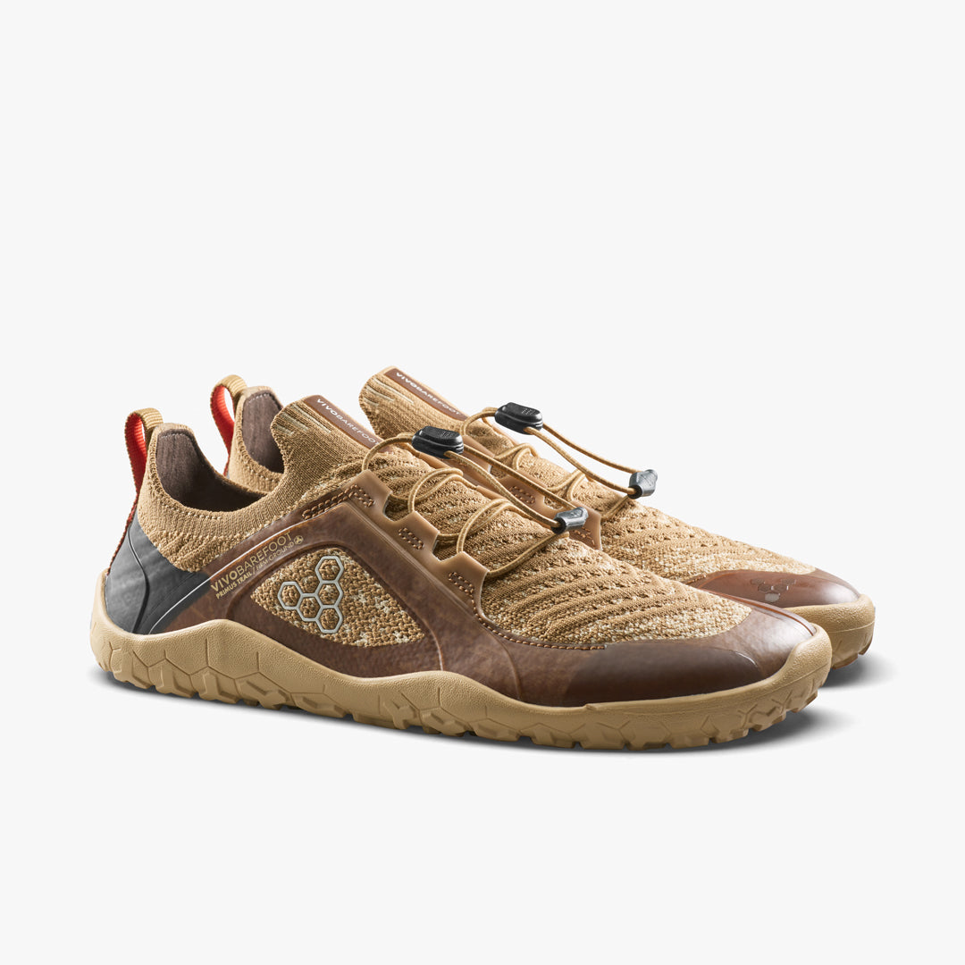 Vivobarefoot Primus Trail Knit FG Grounding Mens Wood