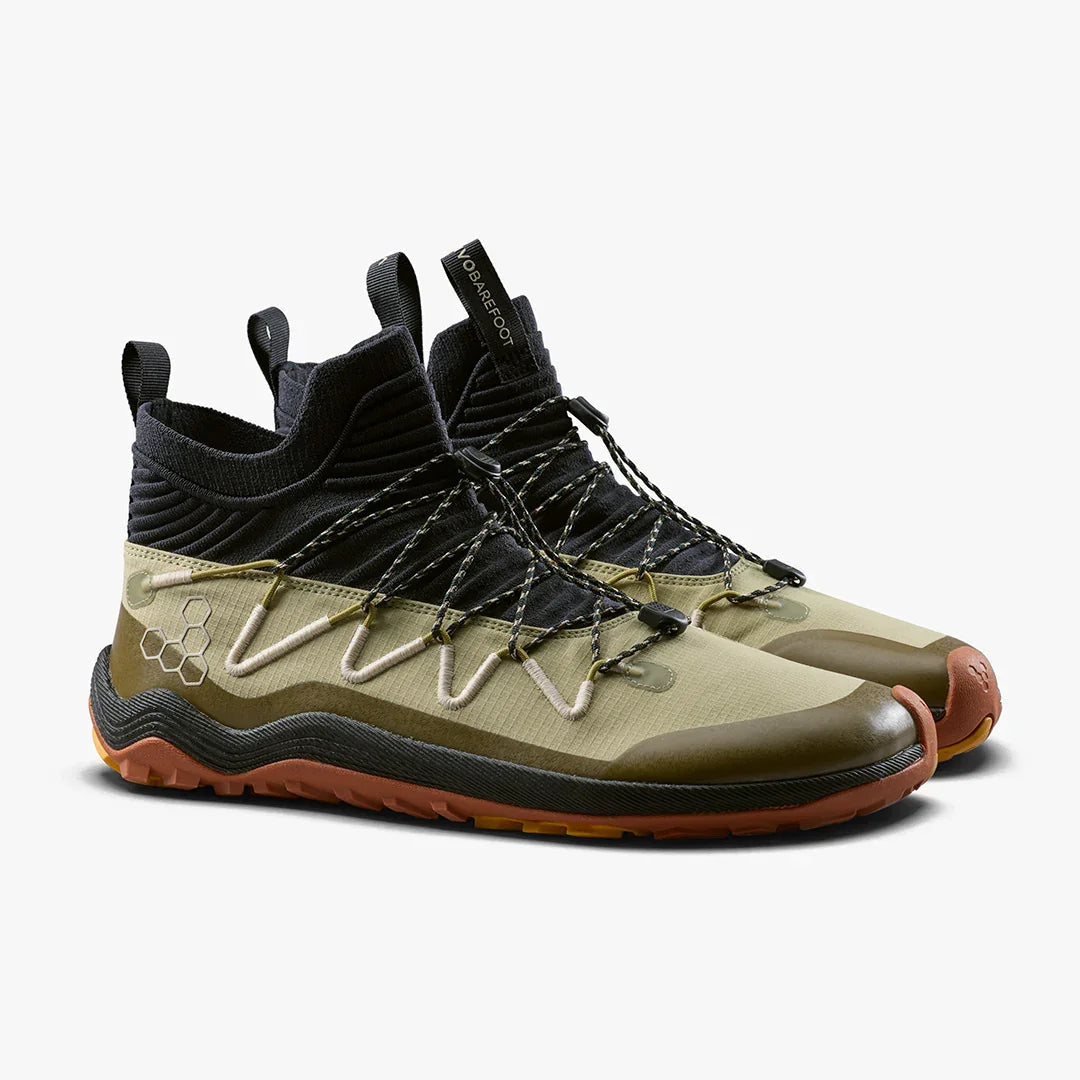 Vivobarefoot Primus Trail Flow Mid Mens Cedar