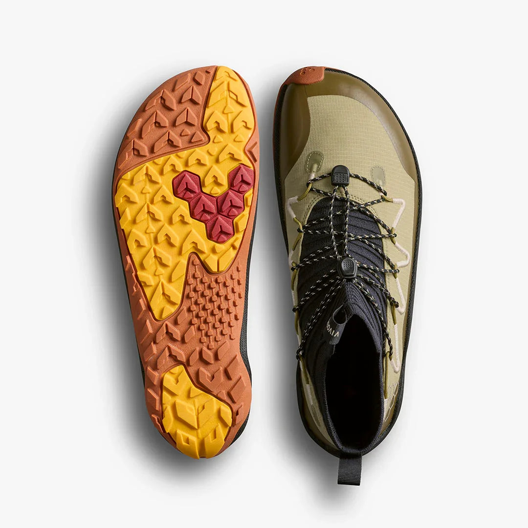 Vivobarefoot Primus Trail Flow Mid Mens Cedar