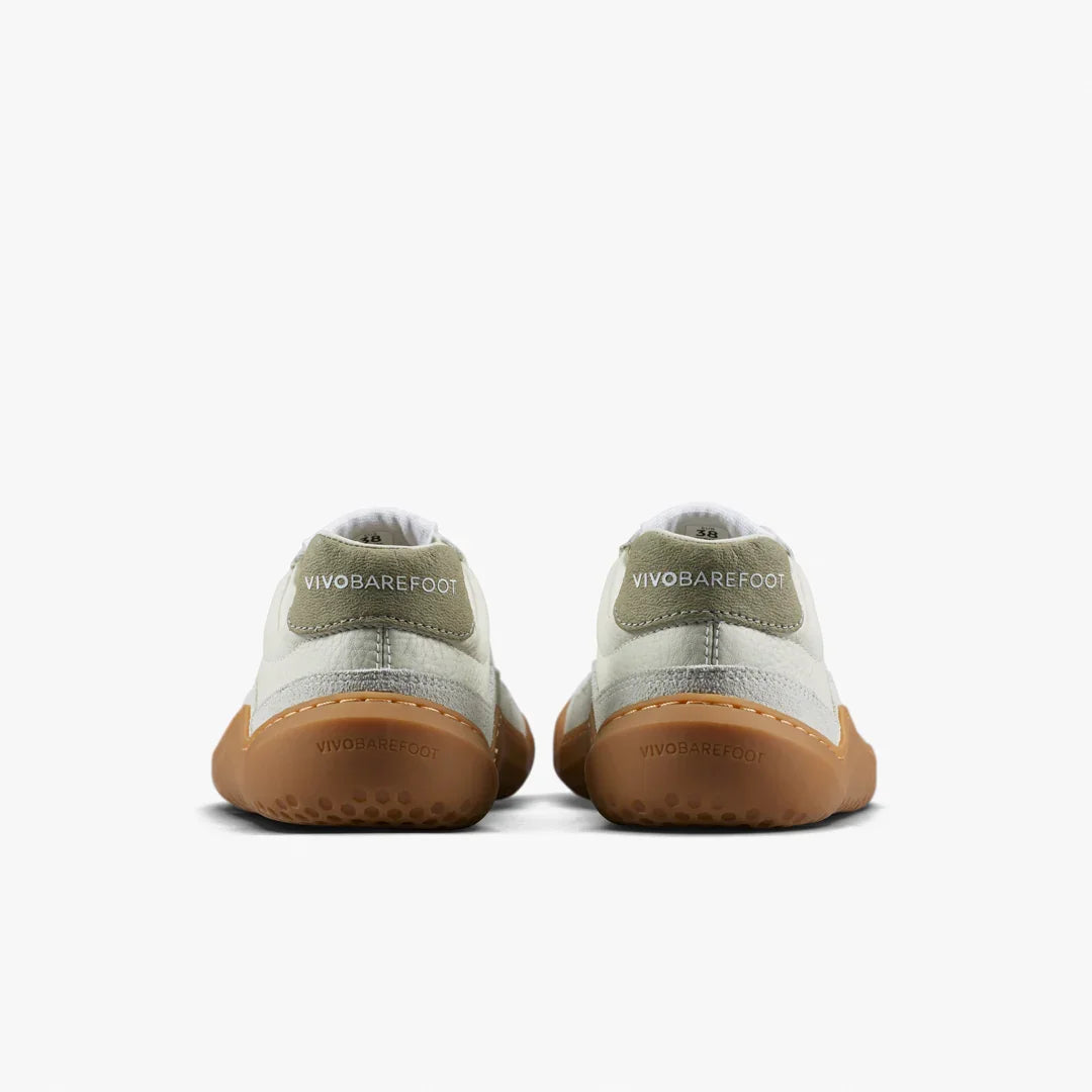 Vivobarefoot Gobi III Sneaker Leather Mens Limestone Dusty Green