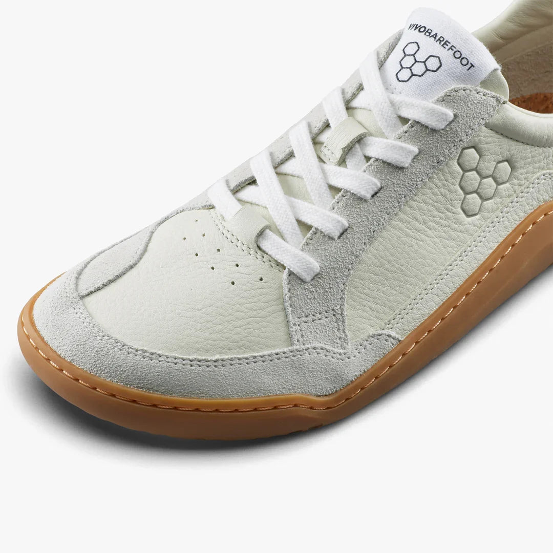 Vivobarefoot Gobi III Sneaker Leather Mens Limestone Dusty Green