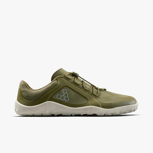 Vivobarefoot Primus Trail All Weather FG III Womens Dark Olive/White