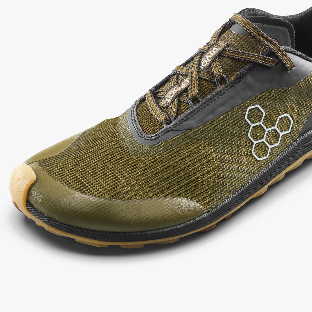 Vivobarefoot Primus Trail Flow Womens Dark Olive