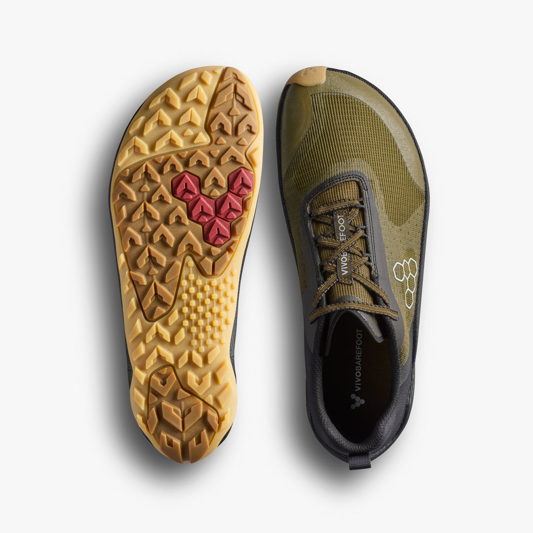 Vivobarefoot Primus Trail Flow Mens Dark Olive