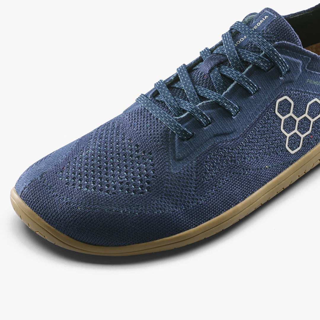 Vivobarefoot Primus Lite Knit Natural Womens Deep Ocean