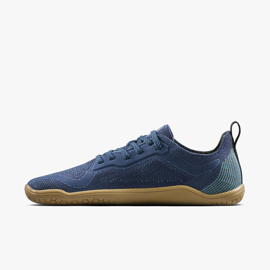 Vivobarefoot Primus Lite Knit Natural Mens Deep Ocean
