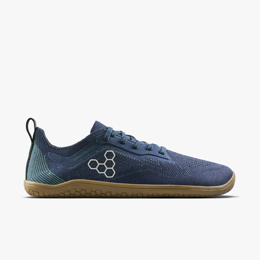 Vivobarefoot Primus Lite Knit Natural Womens Deep Ocean