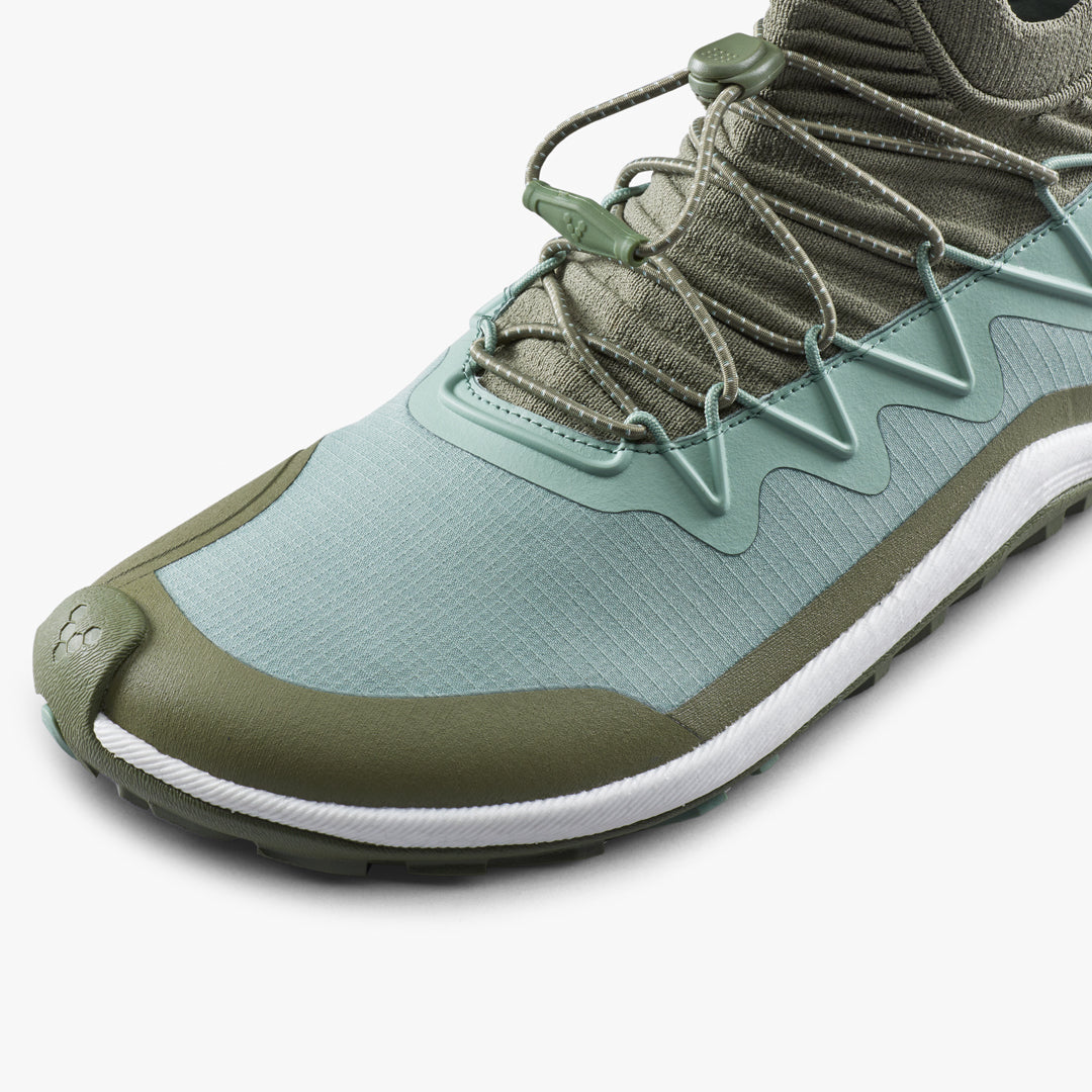 Vivobarefoot Primus Trail Flow Mid Mens Glacial Green