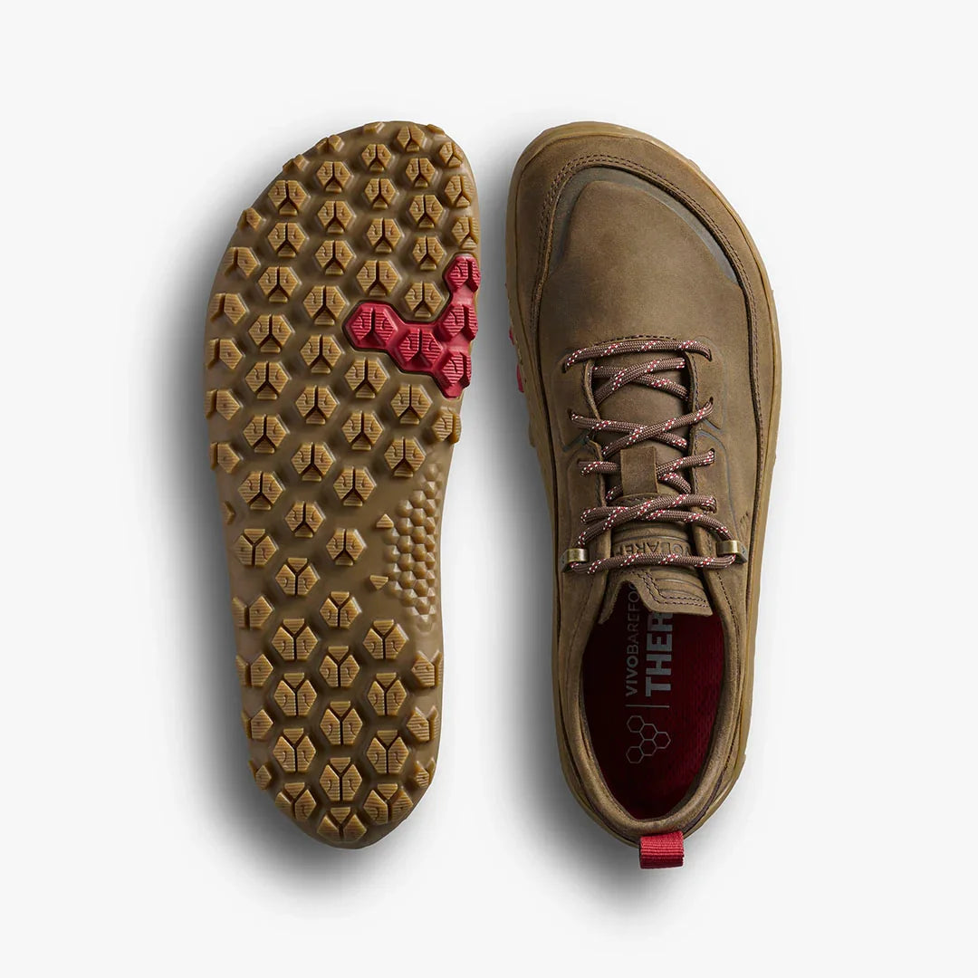 Vivobarefoot Tracker Leather AT Low II Mens Bracken
