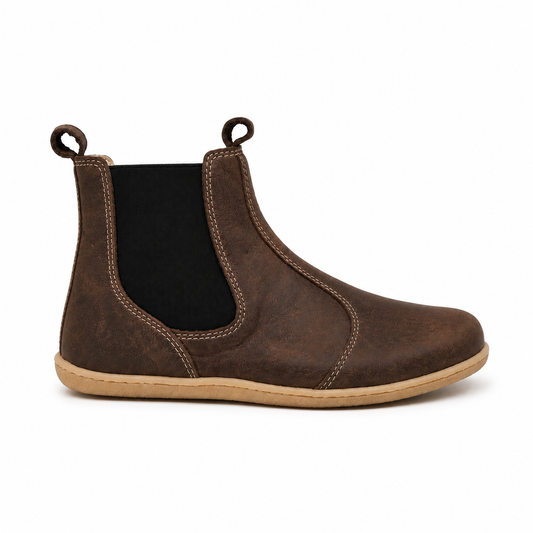Esthe Aquia Unisex Chelsea Boot Matte Brown