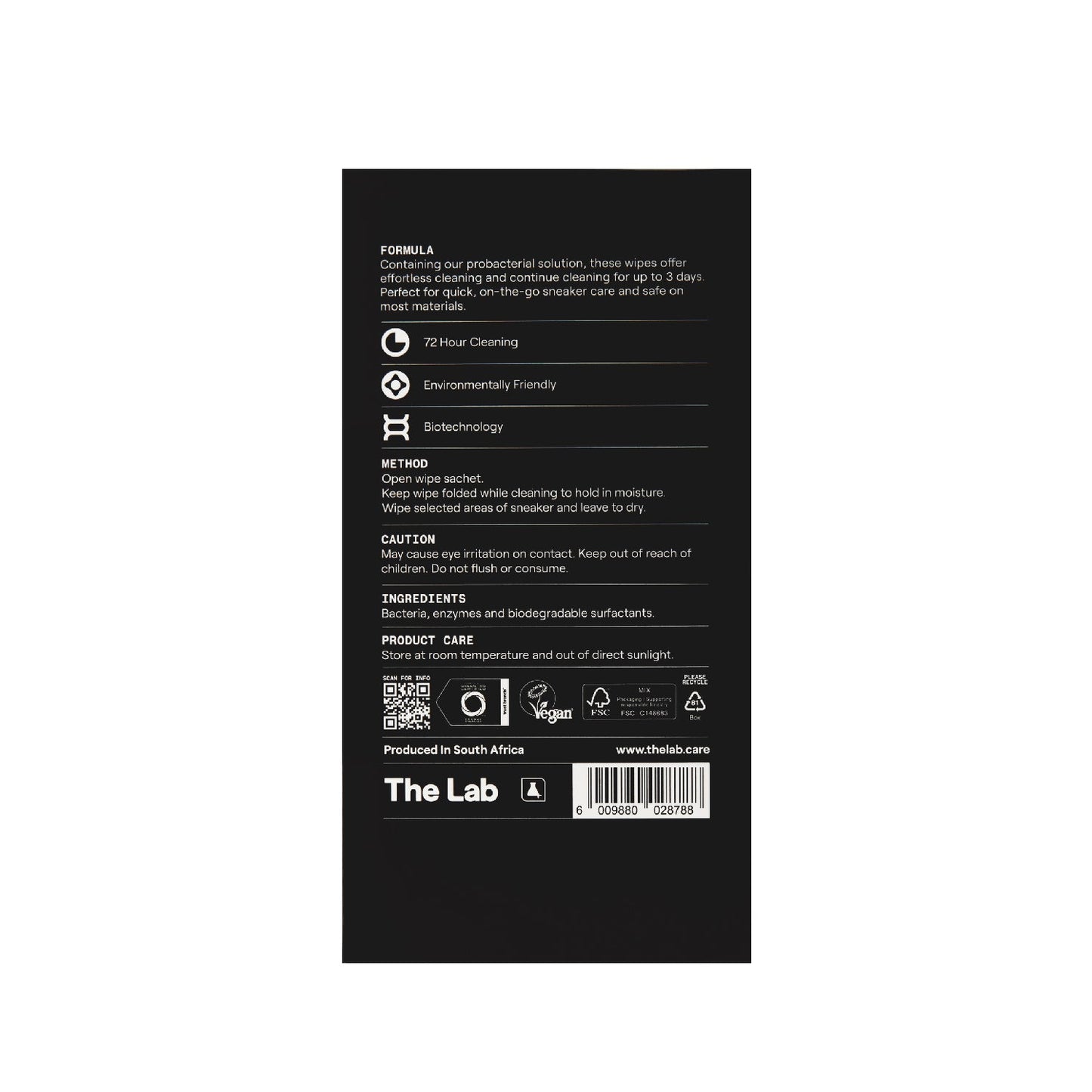 The Lab Sneaker Wipes – 30 Pack